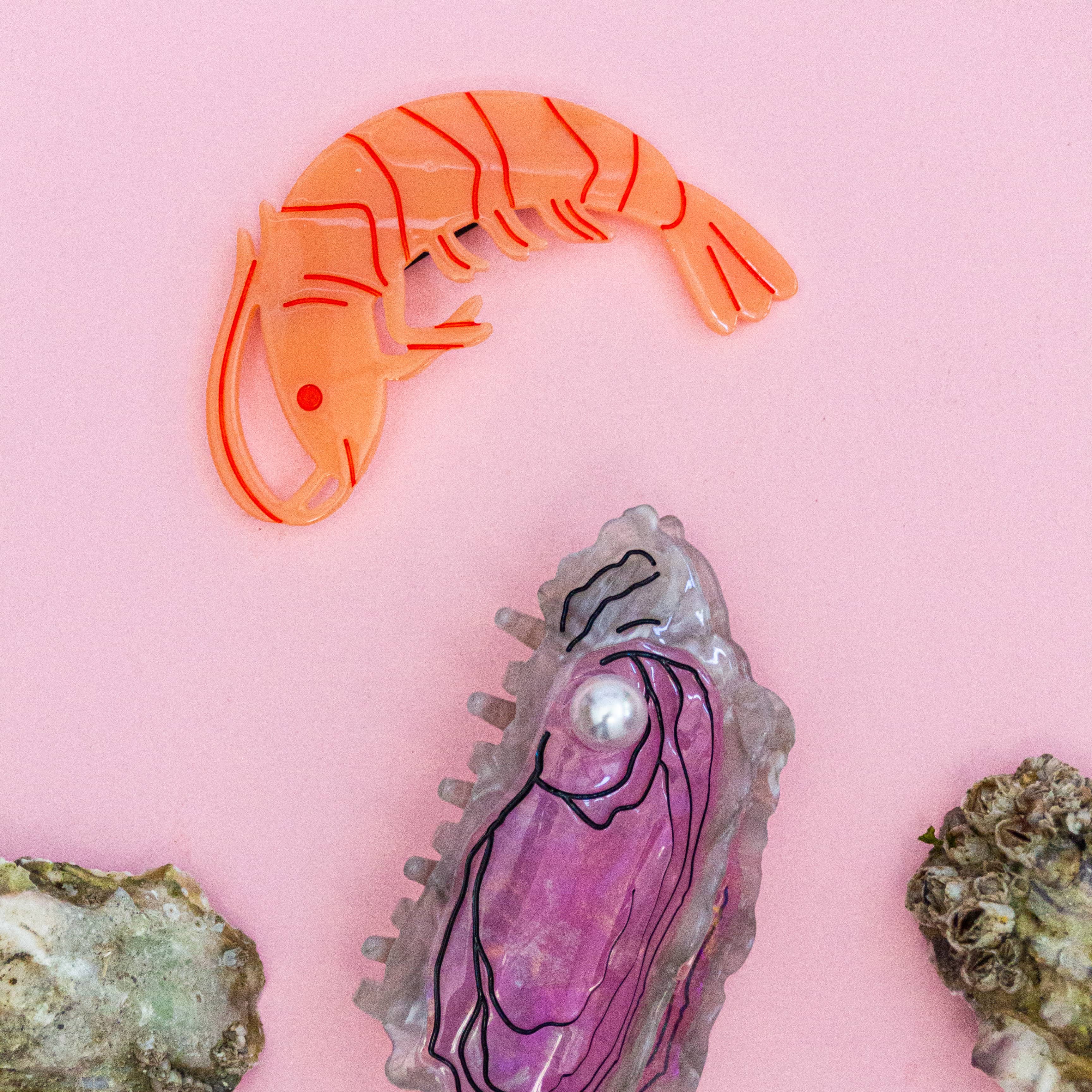 Jenny Lemons - Wholesale Barrette - Women's - Shrimp French Barrette4