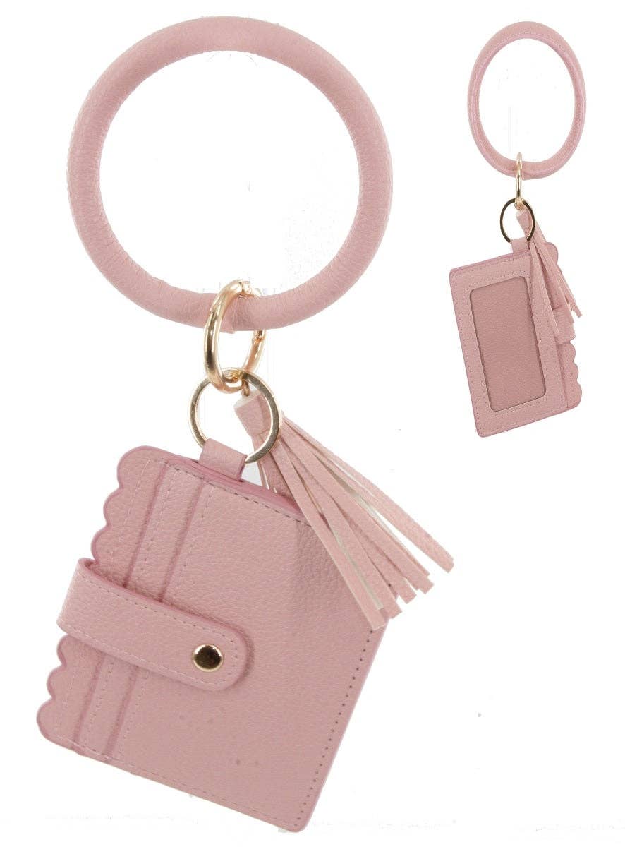 MiMi Wholesale - Wholesale Wallet - Women's - BB139x115 Solid Color Bangle/Key-Chain/Wallet w/ ID Window10