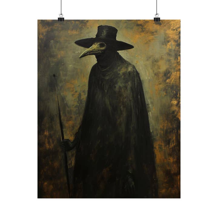 Ye Curiosity Shoppe - Wholesale Art Print - Plague Doctor Art Print