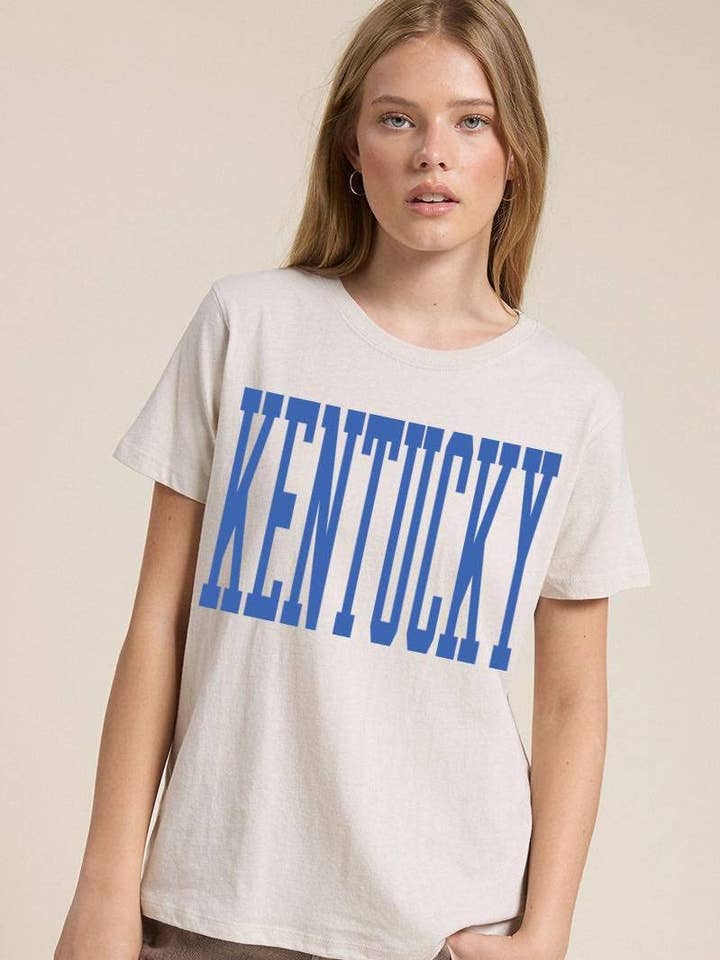 Kentucky Graphic S/S Premium Cotton Reg Fit Tee for wholesale by Foryeri