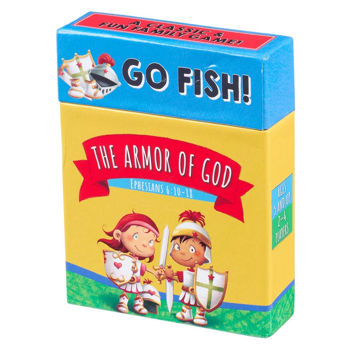 Christian Art Gifts - Wholesale Card Game - Card Box Go Fish! – The Armor Of God3