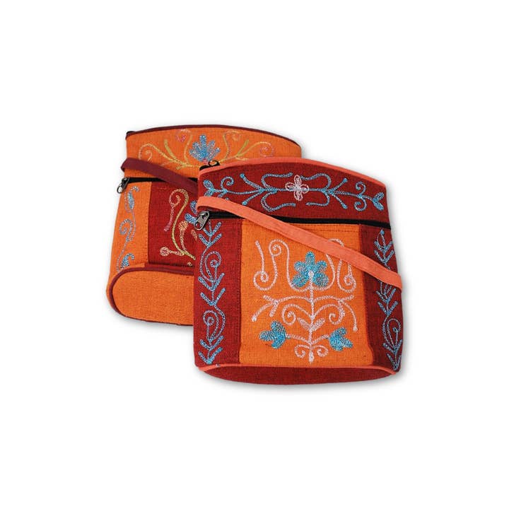 Ganesh Himal Trading - Wholesale Passport Case - Unisex - Embroidered Passport Bag