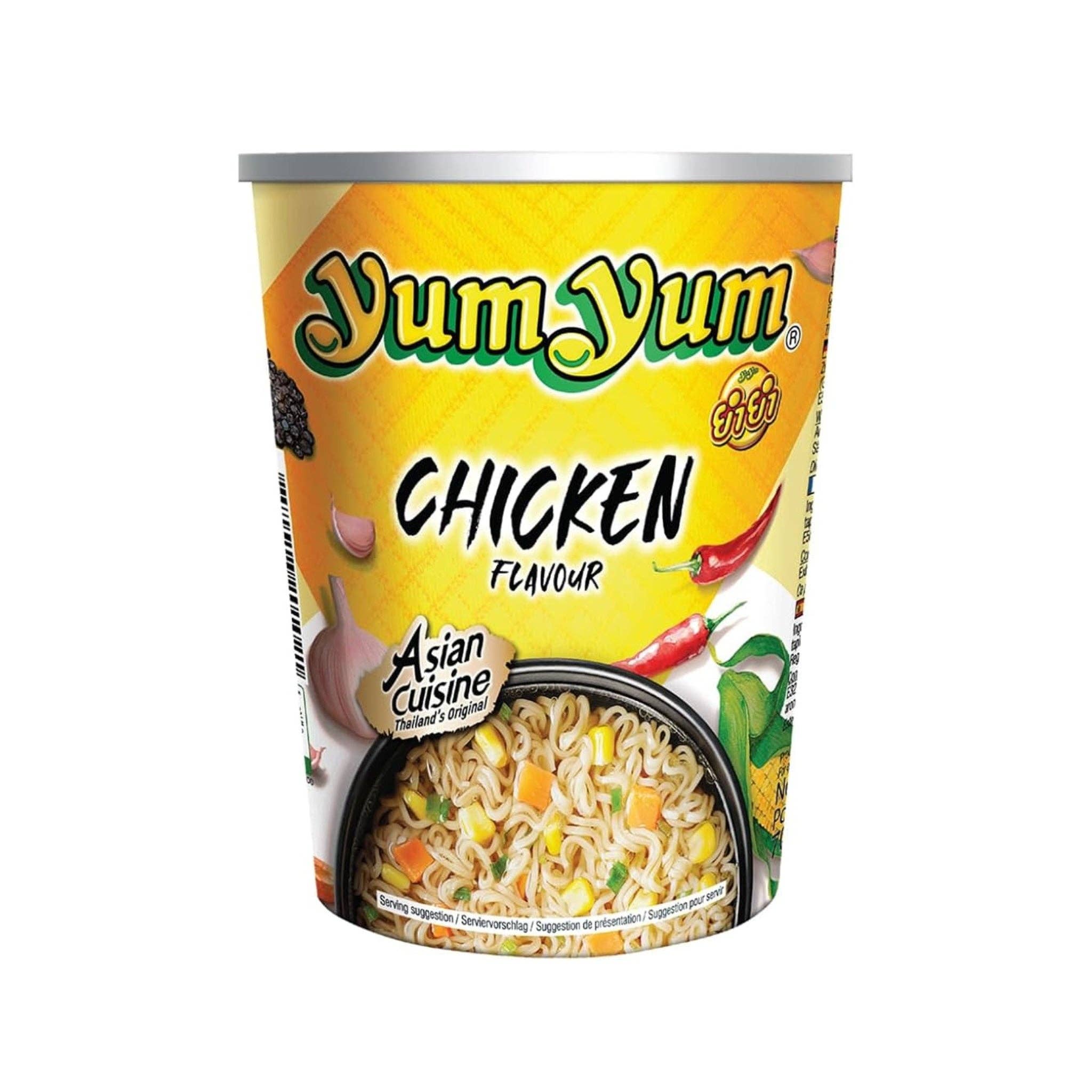 utoppa GmbH - Wholesale Ramen - Yum Yum Instant Noodles Chicken Cup 70 g