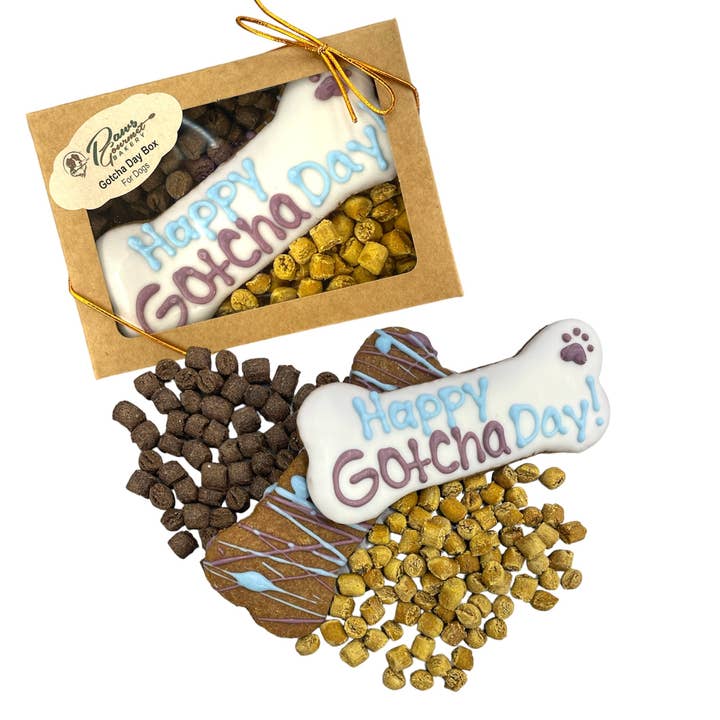 Paws Gourmet Bakery - Wholesale Pet Treats - Dog - Paws Gourmet Bakery Happy Gotcha Day Box Dog Treats0