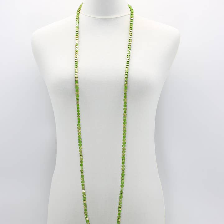 Jianhui London – Engroshandel Perlehalskæde – Næste Pashmina Halskæder - Hånd-forgyldt - 5-streng8