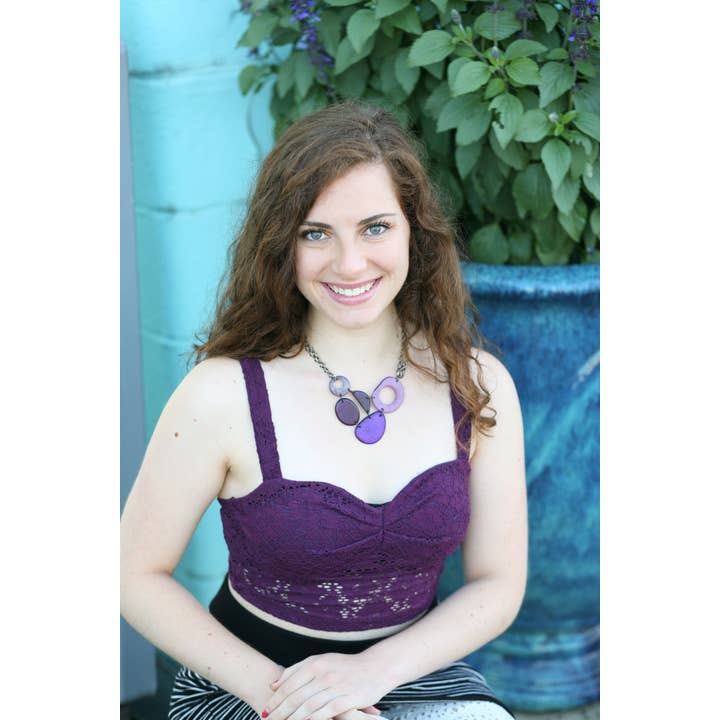 Veronica Riley Martens - Wholesale Bib Necklace - 5-piece Tagua Bib Necklace With Mixed Shapes