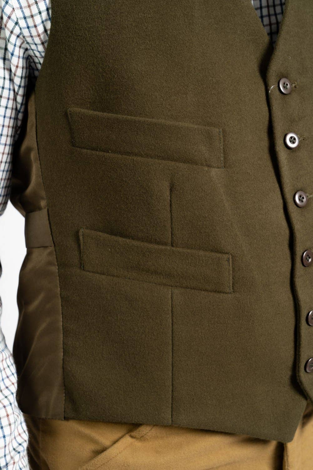 Carabou - Wholesale Suit Vest - Men's - Moleskin Waistcoat7