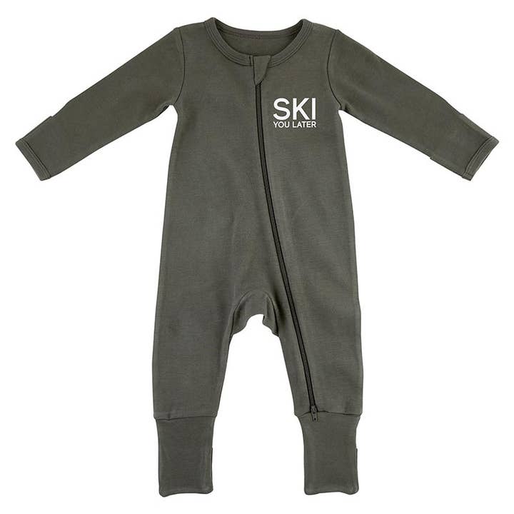Stephan Baby by Creative Brands - Wholesale Jumpsuit - Baby - Winter Wonderland Cozy Romper-Ski You Later