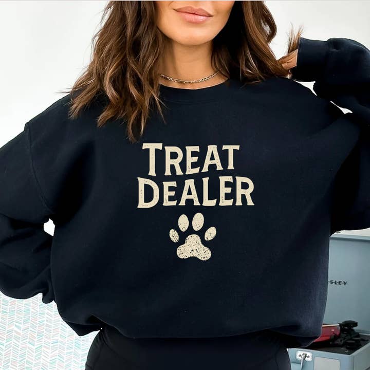 Treat Dealer Crewneck for wholesale by 85th Avenue Shop