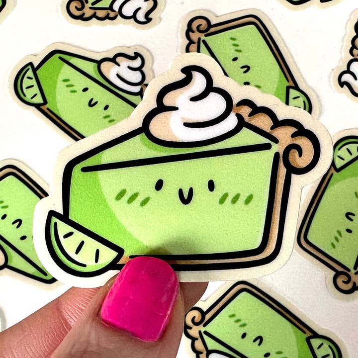 Key Lime Pie Mini Sticker for wholesale by Shop Emily M