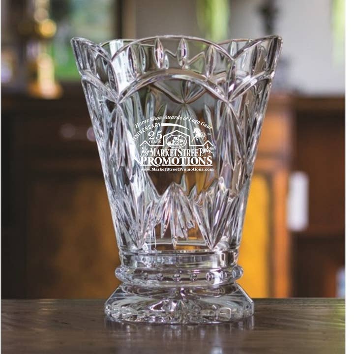 Laurel Crest Trophy Vase for wholesale by Market Street Promotions