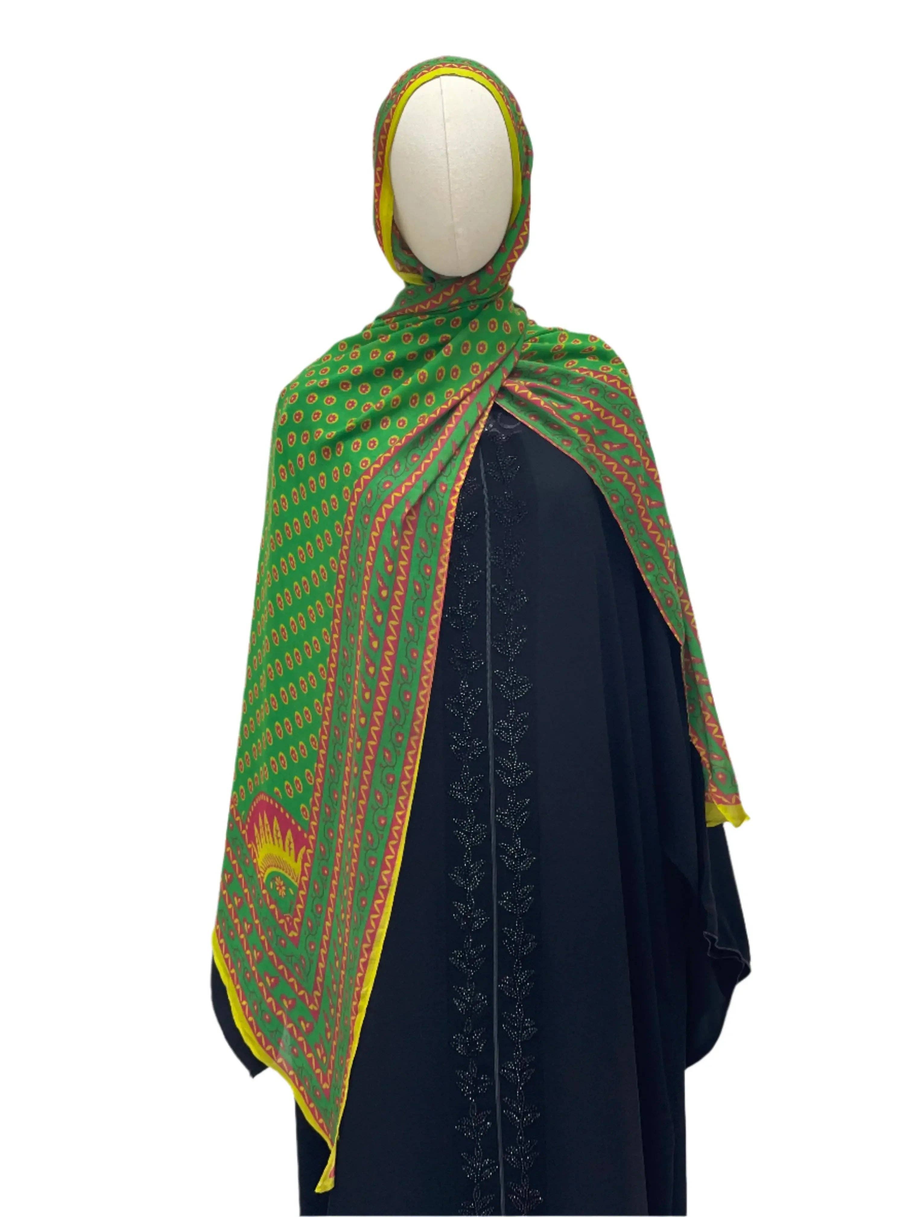 Palestinian Elegance - Wholesale Hijab - Women's - Elegant Comfort: Exclusive Printed Modal Hijab - Asba0