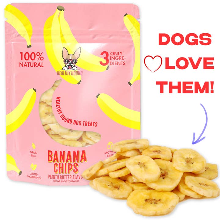 Healthy Hound - Vendita all'ingrosso Snack - Cani - Snack per cani con banana e burro di arachidi5
