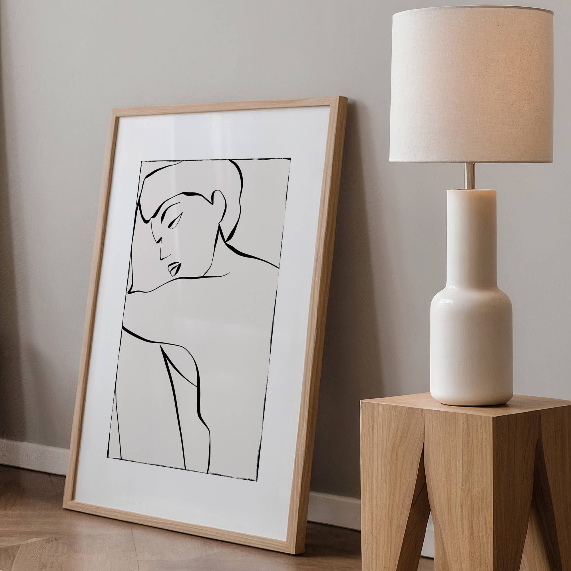 Tales by Jen - Wholesale Poster - Poster 'Thoughtful Woman'2