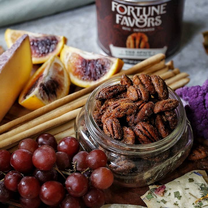 10lb Bulk Pack The Spicy Chili-spiked Candied Pecans for wholesale by Fortune Favors