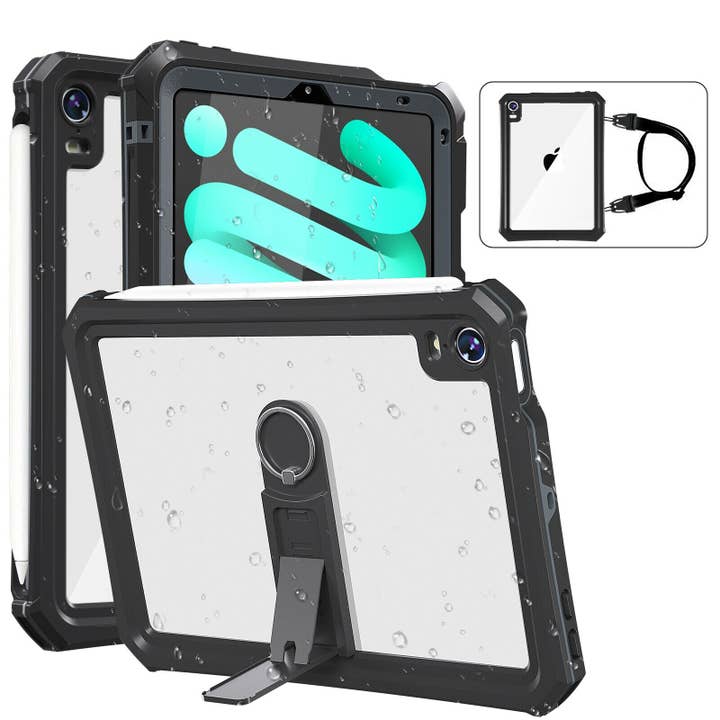 Waterproof Shockproof Dirtproof Case Cover with Stand for iPad Mini 6th 2021 for wholesale by AICase