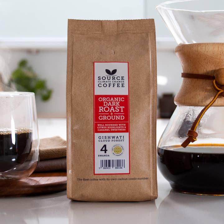Rwanda Organic Coffee - Ground for wholesale by Source Climate Change Coffee