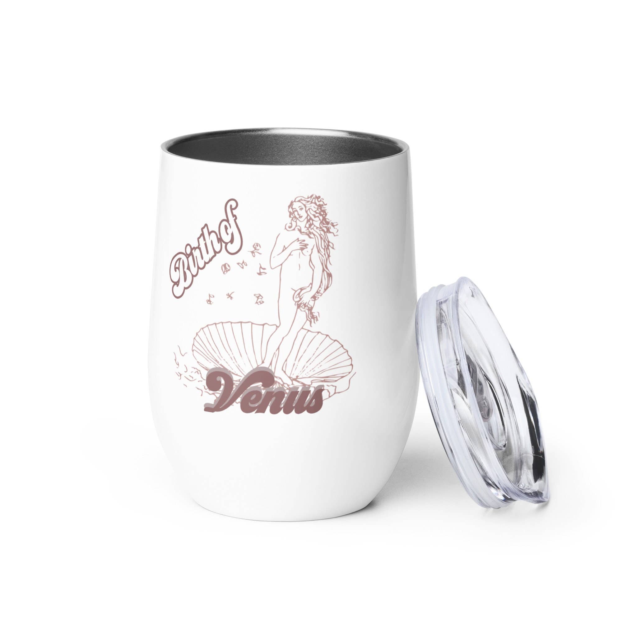 Jade Meraki Studios – copos e garrafas térmicas por atacado – Copo de Vinho Original Venus