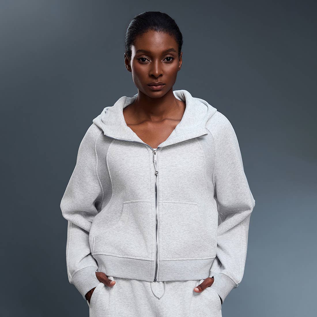 Sodalemon - Vendita all'ingrosso Felpa con cappuccio - Donna - Felpa con Cappuccio da Donna Foderata in Pile con Zip Calda e Ampia Casual per Sport8