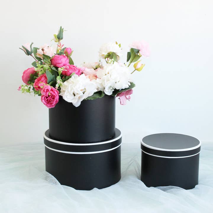 Elegant Design Supply - Wholesale Gift Box - French Inspired Round Flower Box