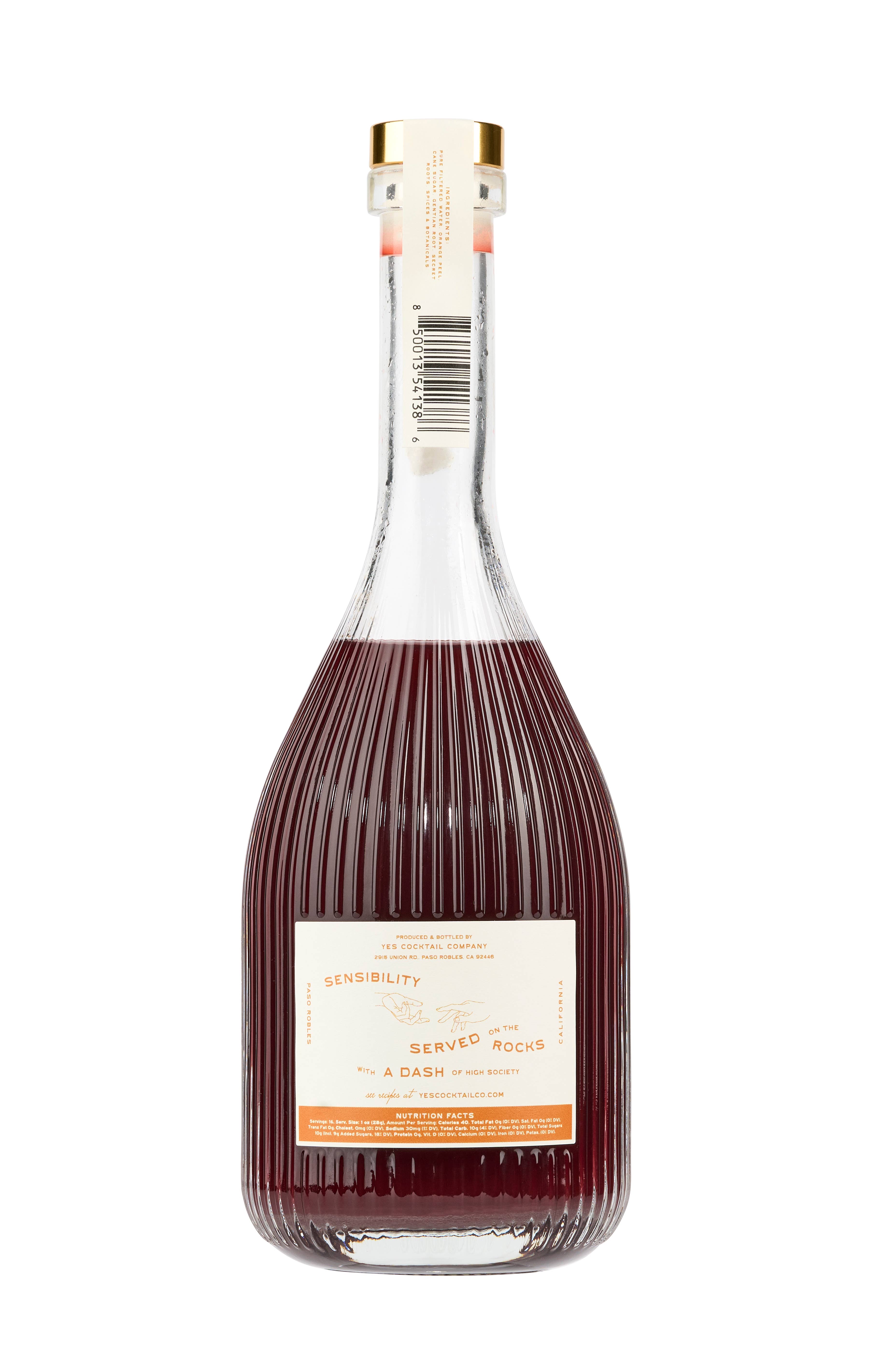 Yes Cocktail Co - Wholesale Non-Alcoholic Aperitif/Mocktail - NEW Amarø Non Alcoholic Botanical Spirit Aperitif 2