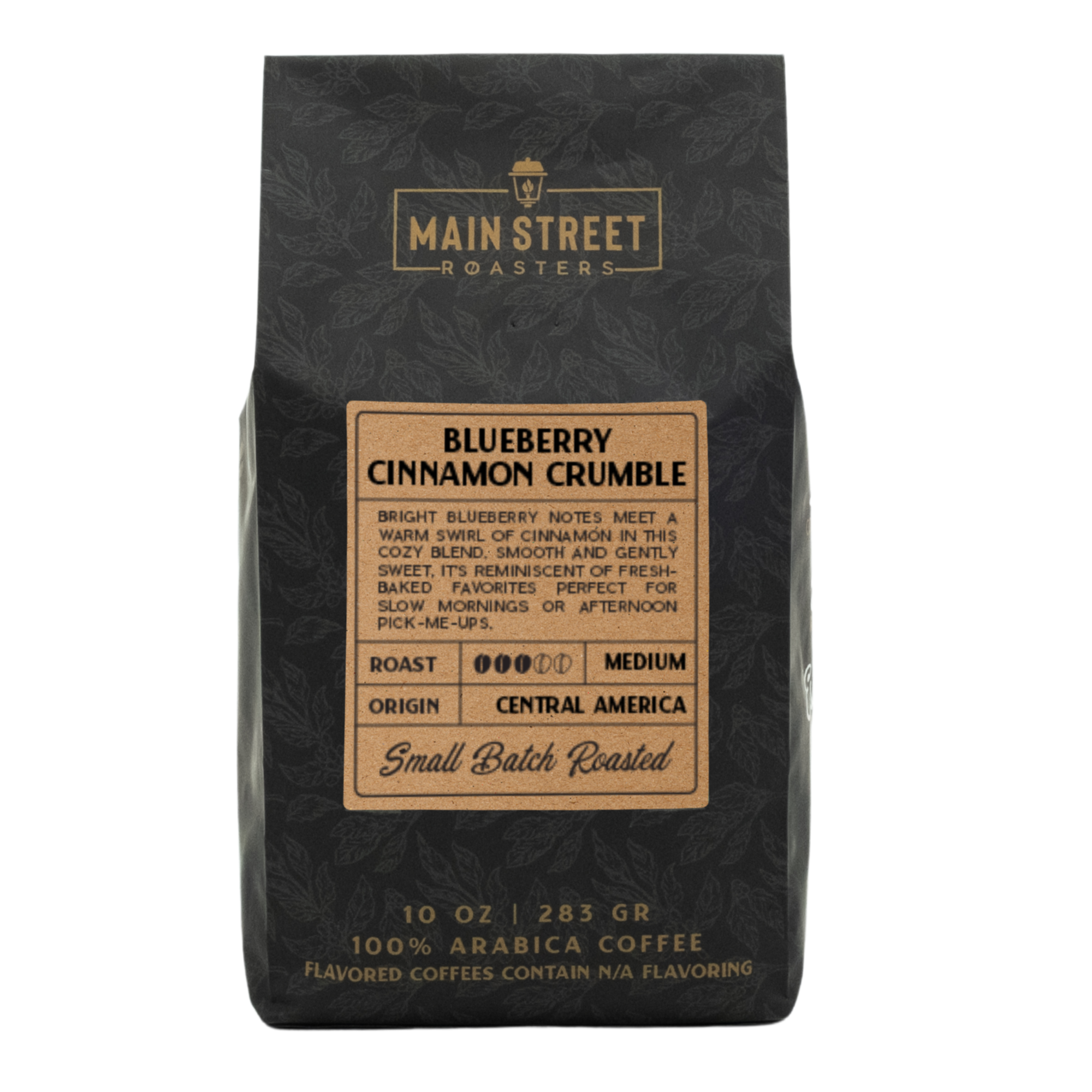 Main Street Roasters - Wholesale Coffee Beans - Blueberry Cinnamon Crumble Flavored Coffee0