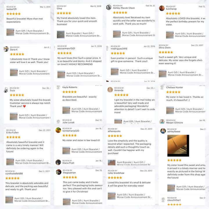 Morse and Dainty Hand Made Morse Code Dainty Jewelry - Wholesale Beaded Bracelet - Godmother or CUSTOM Word Morse Code Bracelet - Gia7