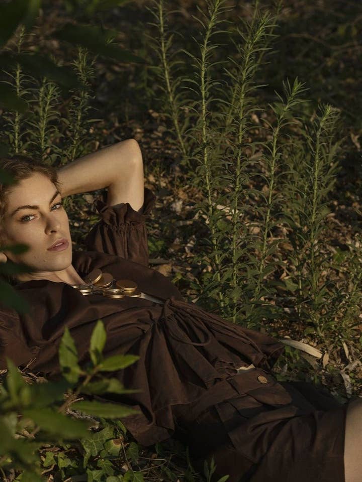 Shorts bermuda taille haute Santu pour la vente par Bijondo