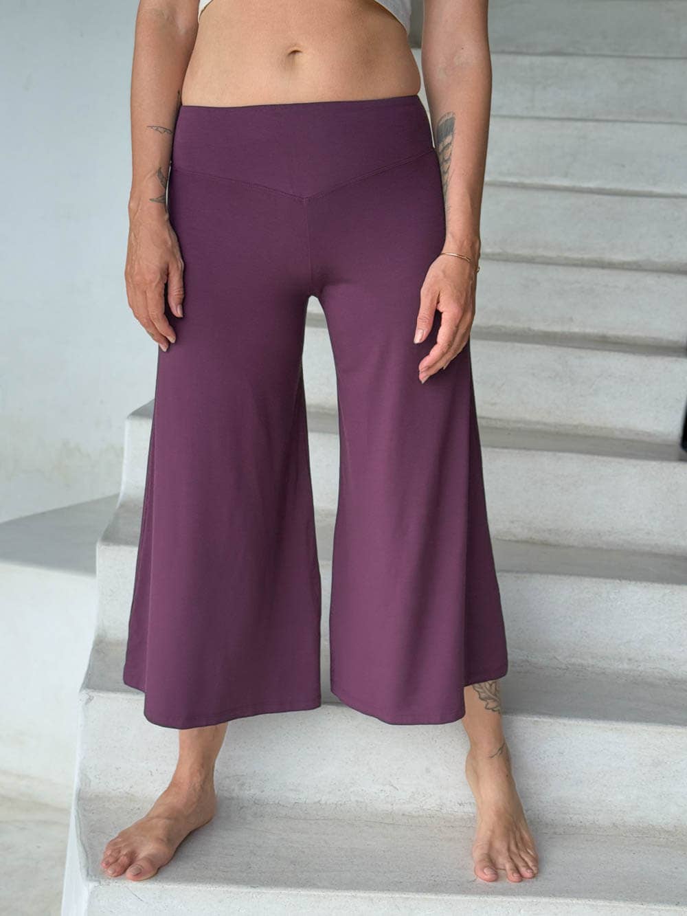 CARAUCCI - Wholesale Pants - Women's - Cropped Flare Pants12