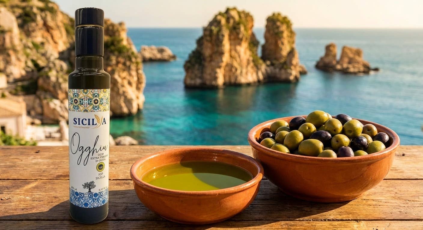 Sicilia naturalmente - Vendita all'ingrosso Olio d'oliva - Olio extra vergine di oliva Ogghiu - Made in Italy (Sicily)3