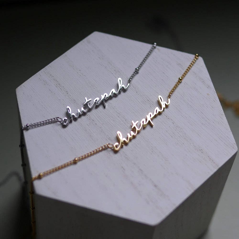 Mamaleh Jewelry - Wholesale Halskettinghanger - Chutzpah Choker halsketting4