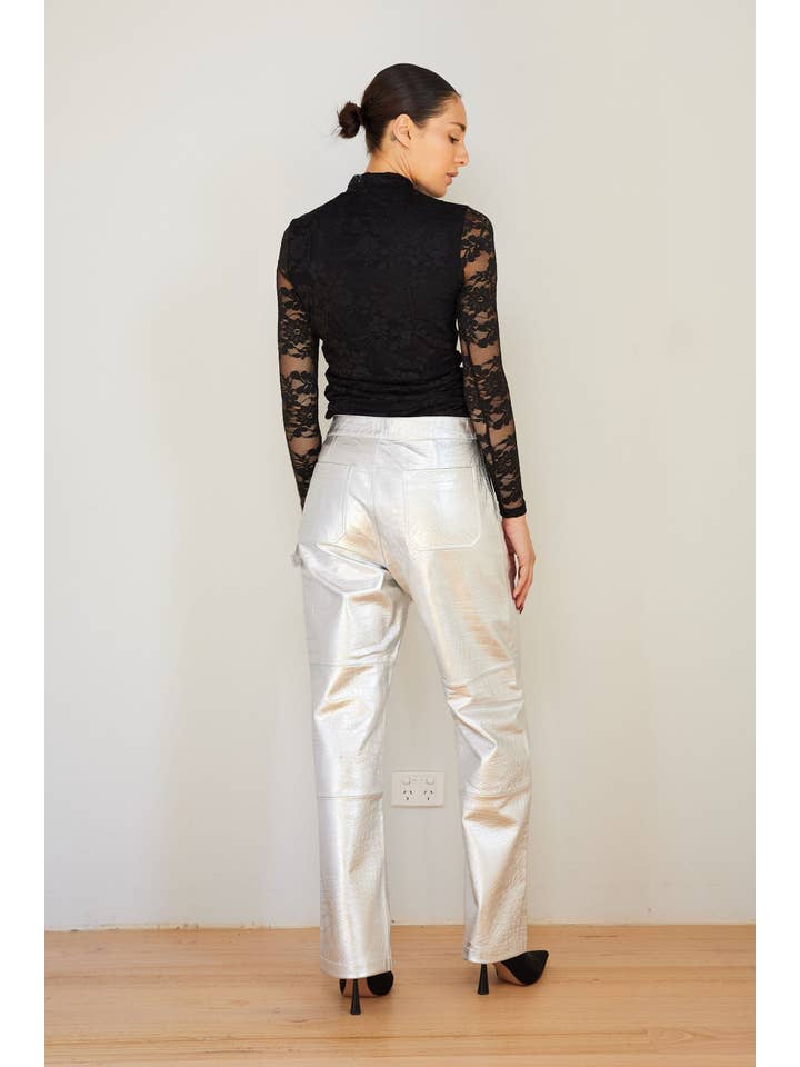 RALF STUDIOS - Wholesale Blouse – Women’s - LORNE TOP ROOK BLACK2