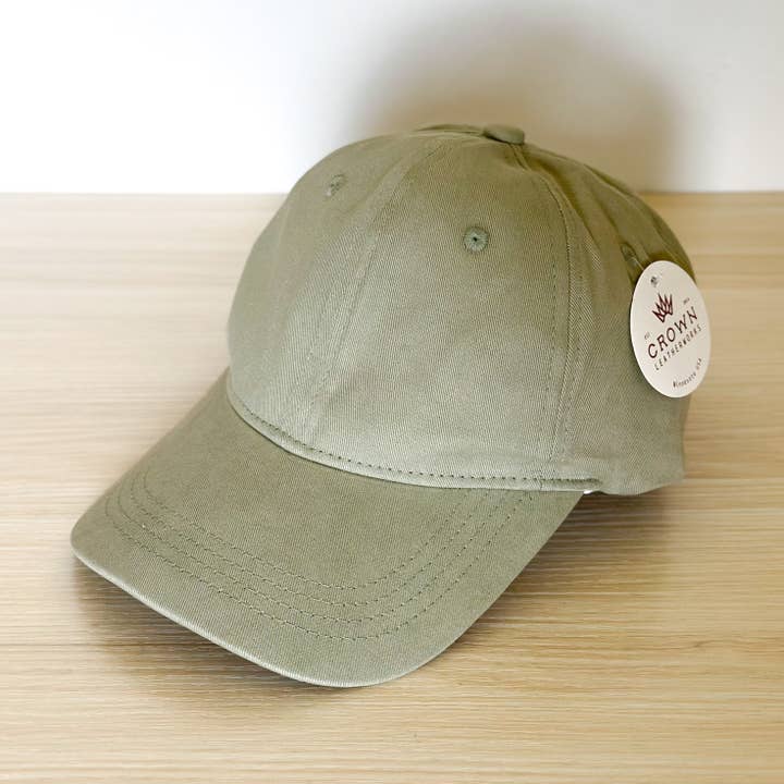 Baseball Cap | Crown Leatherworks Hat for wholesale by Crown Leatherworks