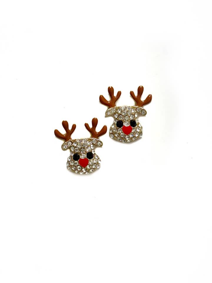 Rudolph Studs for wholesale by Betsy Pittard Design LLC