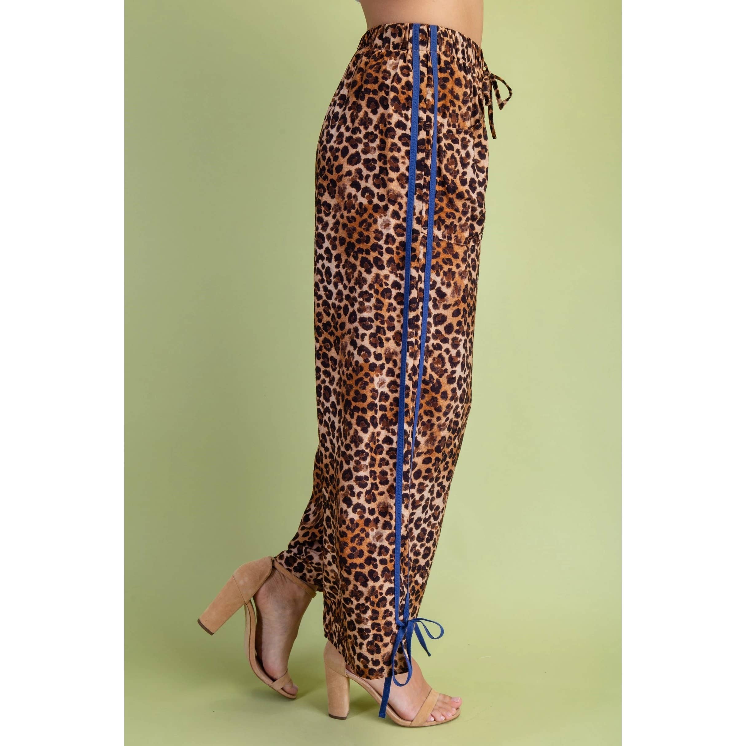 STYLE USA - Vendita all'ingrosso Pantalone - Donna - Pantaloni a stampa leopardata3