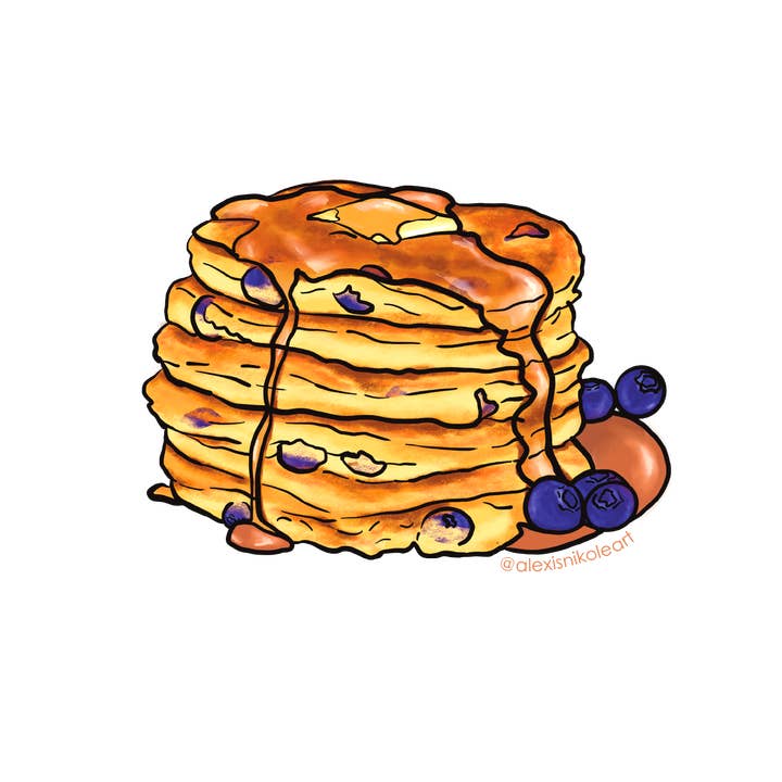 Alexis Nikole - Wholesale Sticker - Breakfast Sticker Pack2