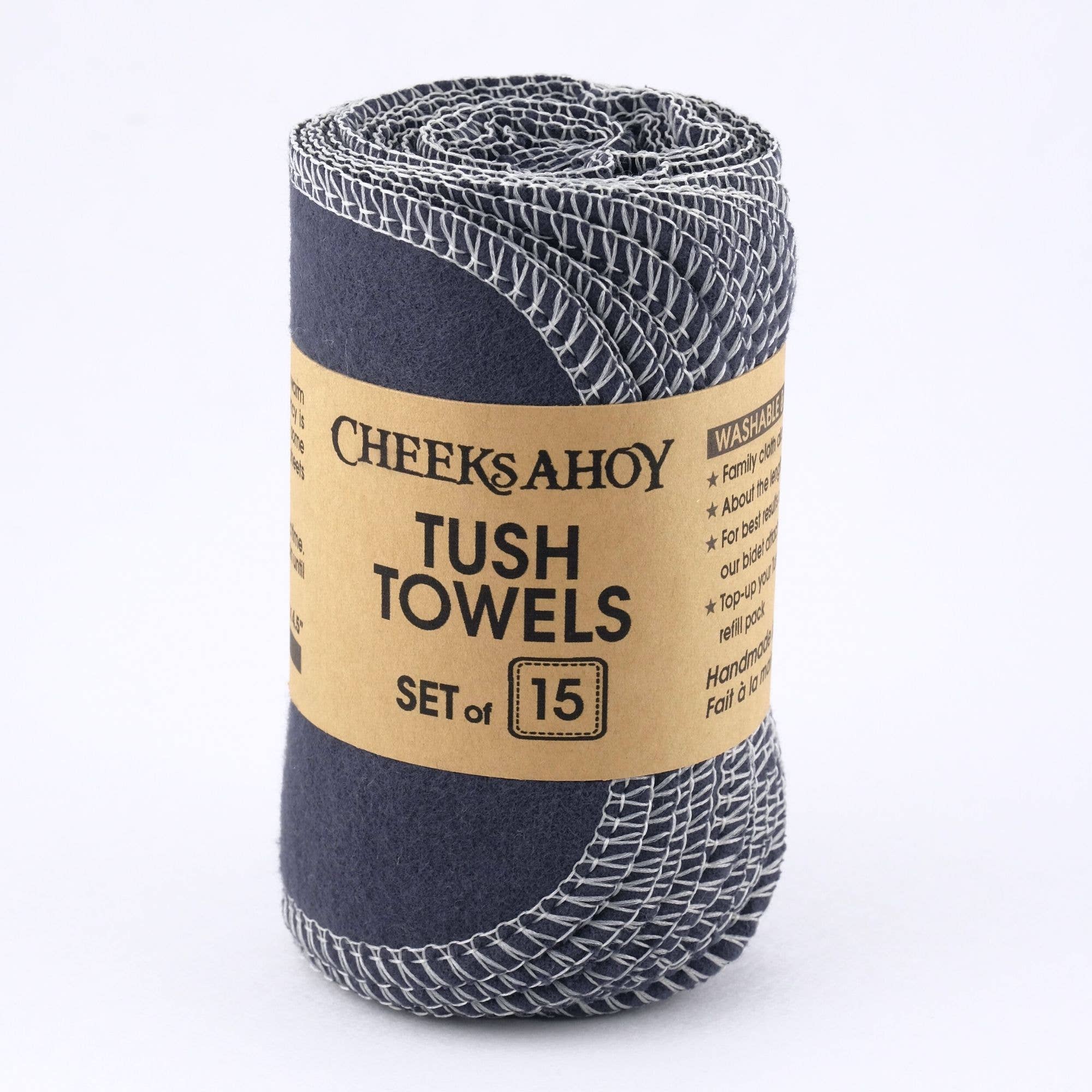 Cheeks Ahoy – wholesale Toilet paper – Tush Towels - Reusable Toilet Tissue8