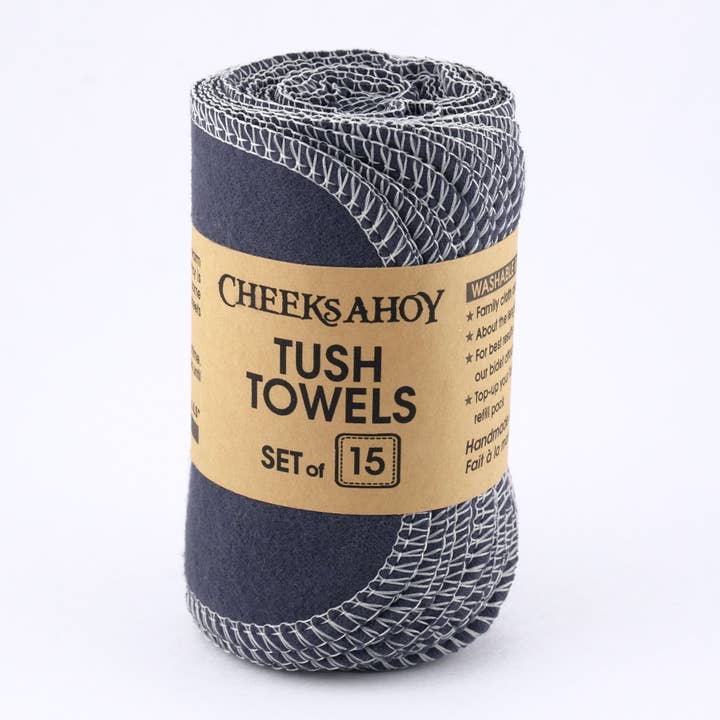 Cheeks Ahoy – wholesale Toilet paper – Tush Towels - Reusable Toilet Tissue8