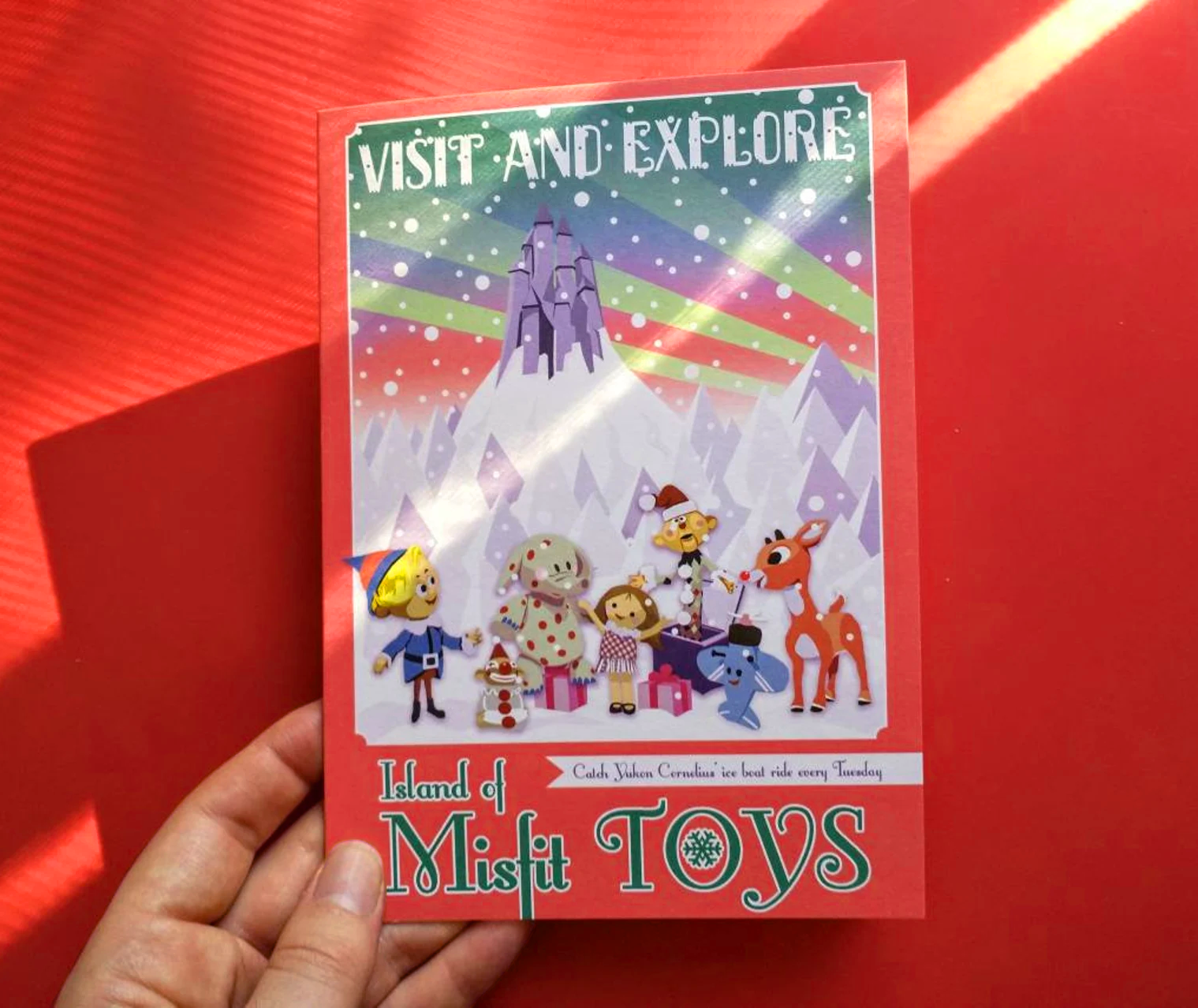 BoyPilot Goods - Wholesale Christmas Card - Misfit Toys Card - Rudolph Nostalgic Christmas Card2