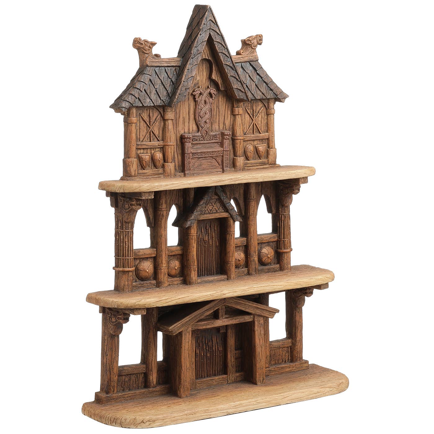 Joe Davies – Estatueta decorativa por atacado – Expositor de Templo Viking Deus Nórdico1