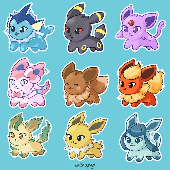 Rabbit Evolution stickers for wholesale by shiinapop