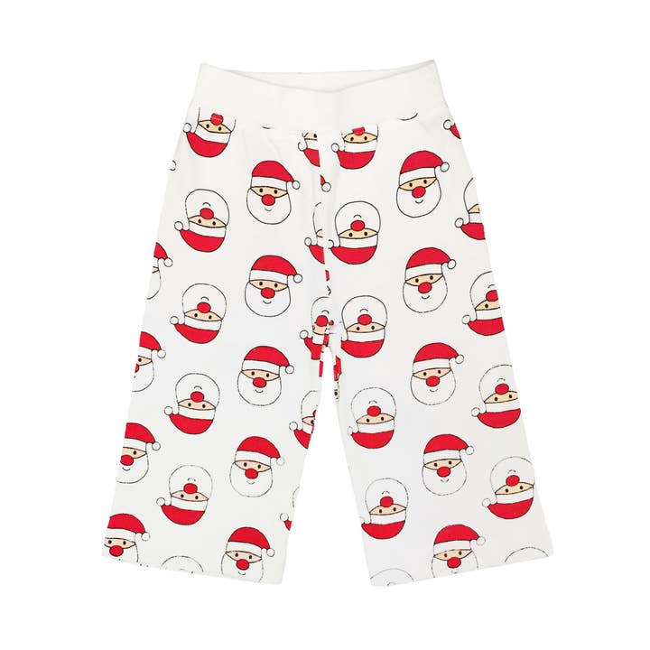 Santa Face Jul Lounge Bukser til Baby Drenge & for engroshandel hos Spunky Stork