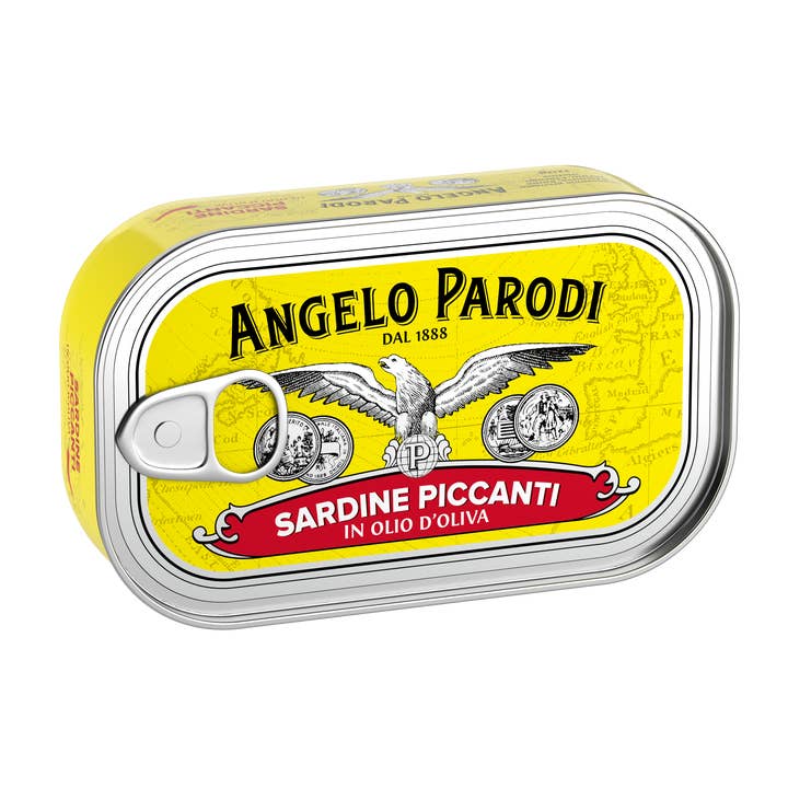 Angelo Parodi Spicy Portuguese Sardines in Olive Oil for wholesale by International Loft