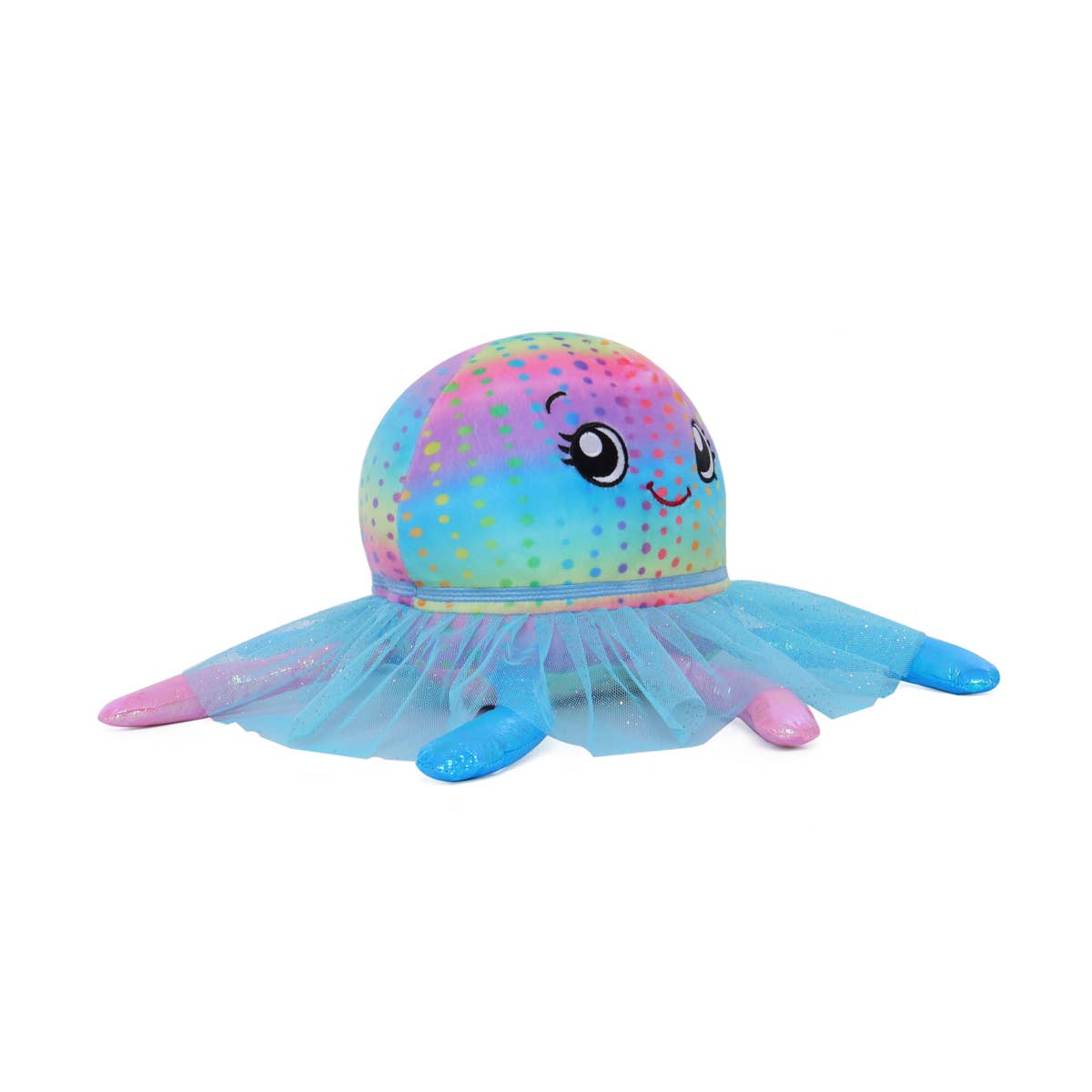 World Roller Toys - Wholesale Stuffed/Plush Toy - Kids & Baby - Juliana the jellyfish | Glow in the Dark 7.5" Soft Plush Toy8