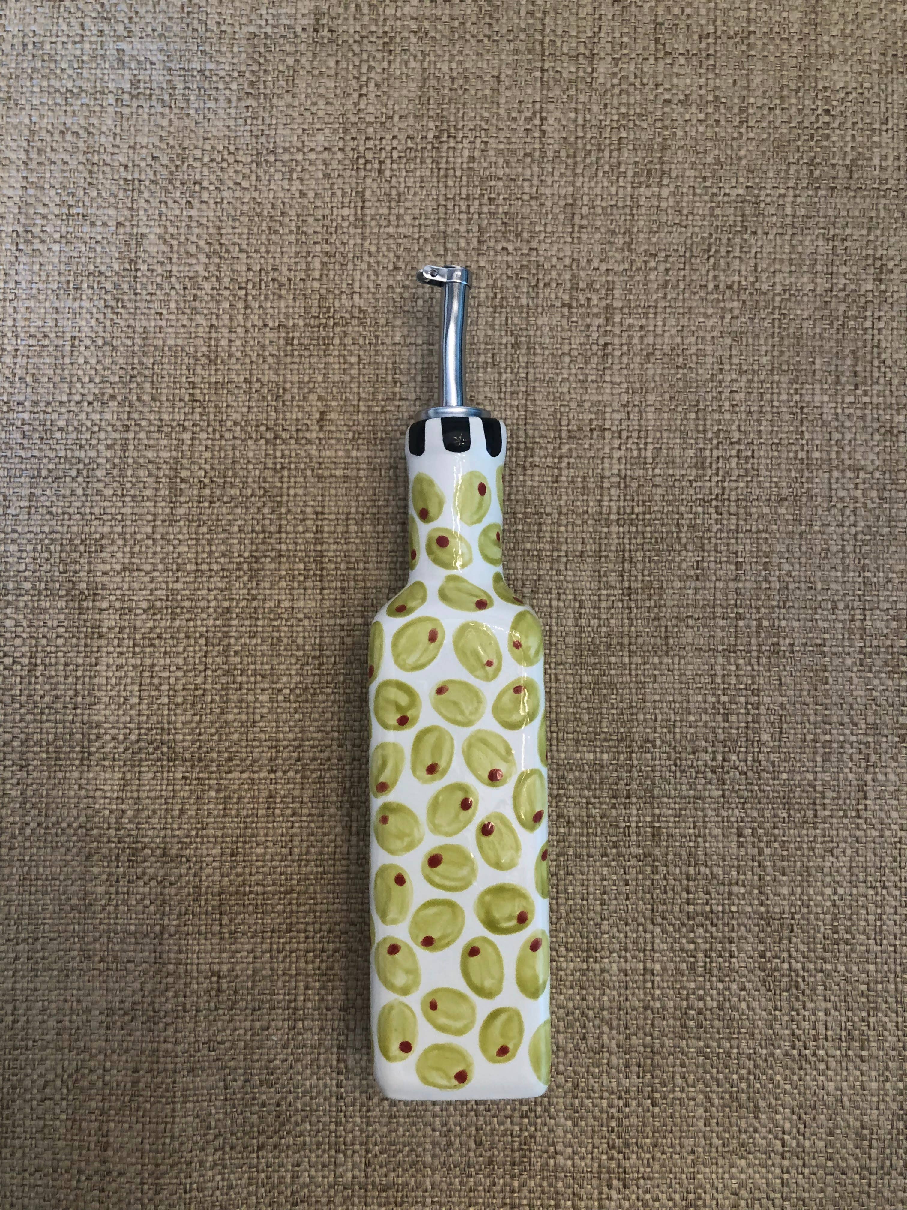 Kricket Lane Designs - Wholesale Oil/Vinegar Dispenser - Ceramic Olive Oil Dispenser1