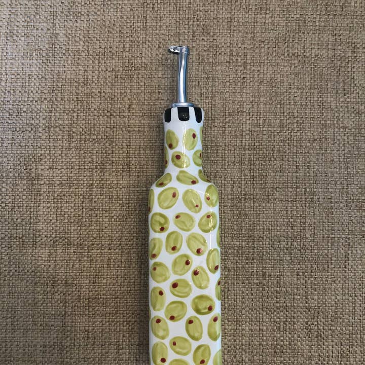 Kricket Lane Designs - Wholesale Oil/Vinegar Dispenser - Ceramic Olive Oil Dispenser1