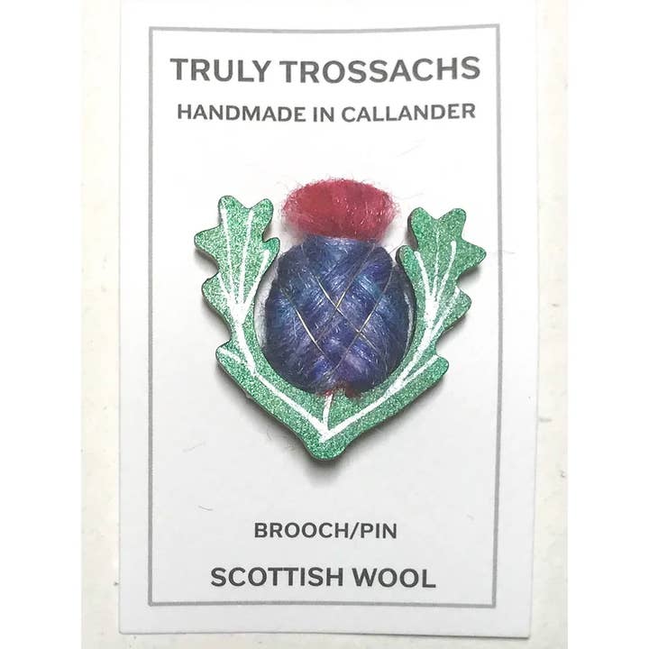 Truly Trossachs - Wholesale Brooch - Scottish Thistle Brooch