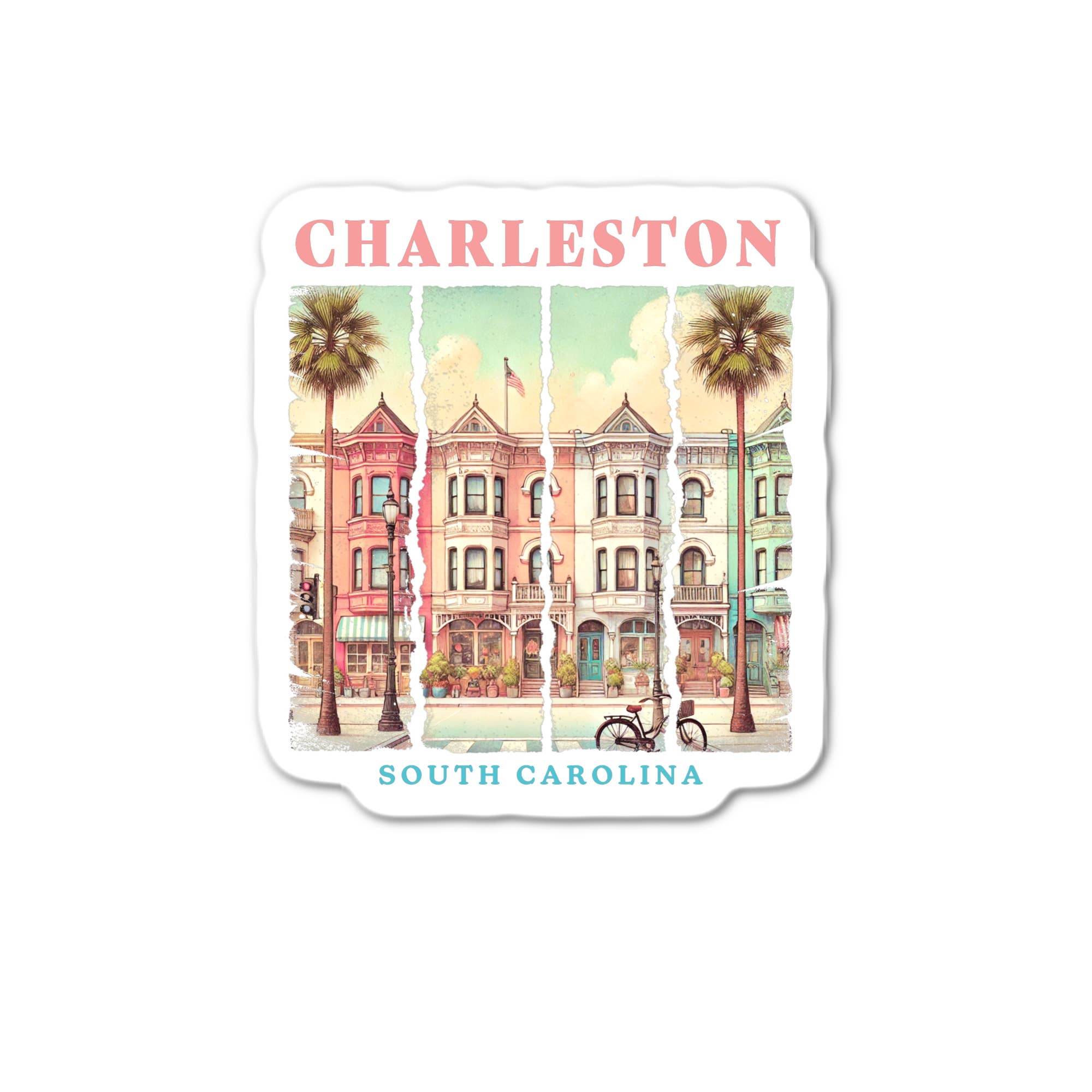 Stick-It Expressions - Wholesale Phone & Laptop Stickers - Charleston South Carolina Sticker