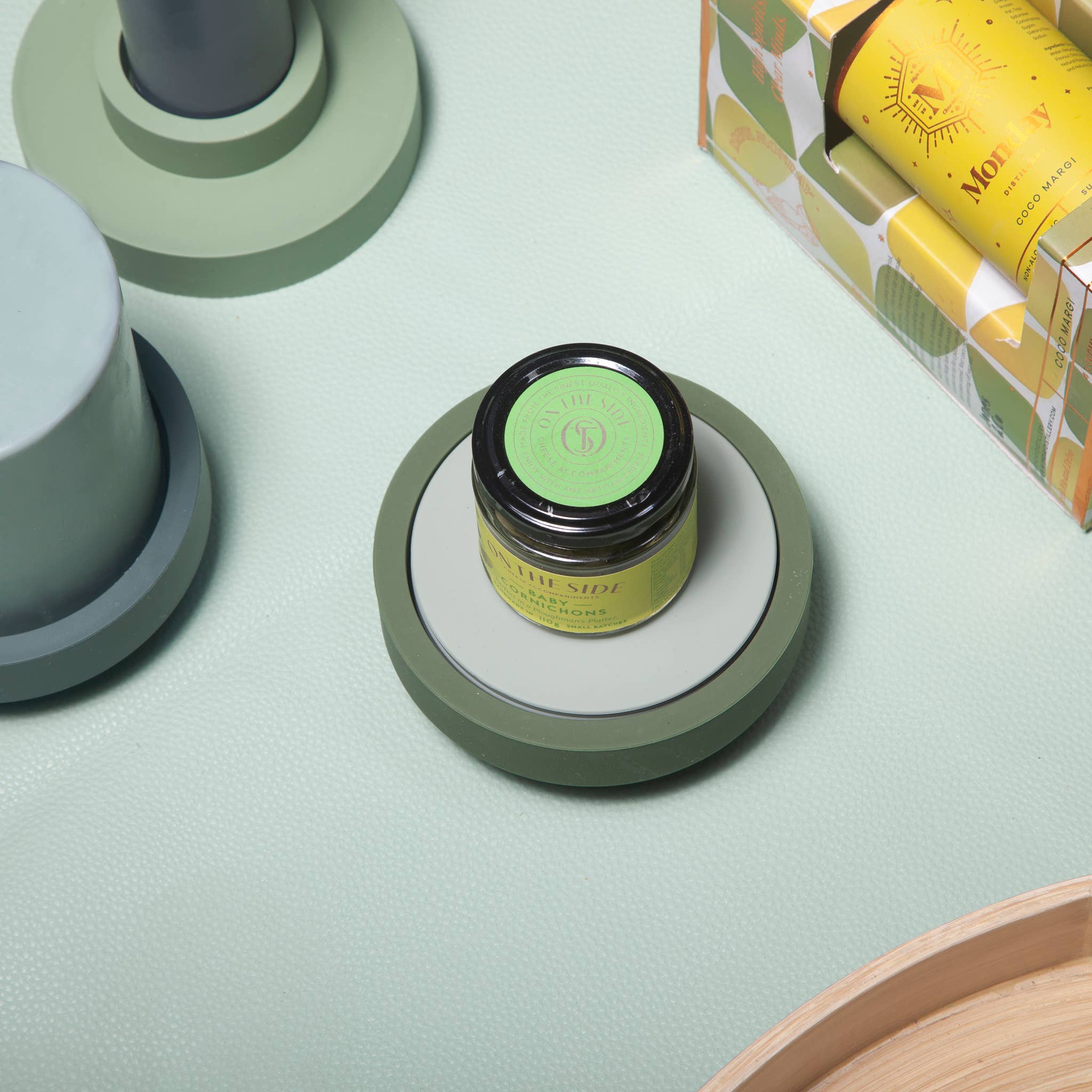 porter green | style + sustainability - Wholesale Coasters - Sage + Olive | Ciss | Unbreakable Silicone Coasters6