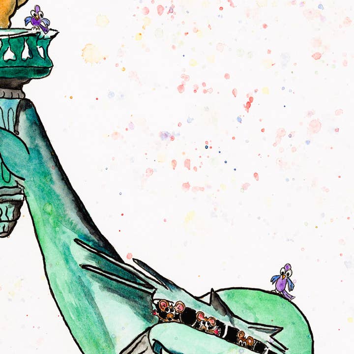 Johnnerdraws - Wholesale Tote Bag - Unisex - LADY LIBERTY-NYC-TOTEBAG 100% COTTON CANVAS-HANDMADE 1